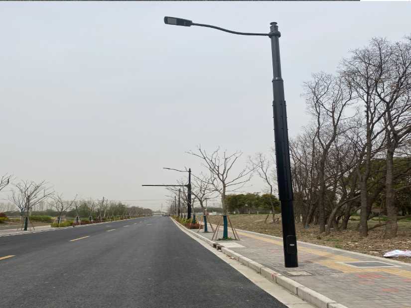 明水县上海综合杆 太阳能路灯工程